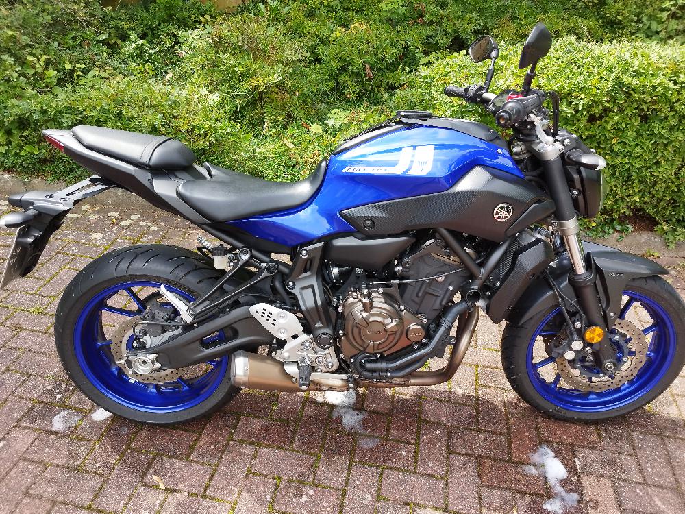 Motorrad verkaufen Yamaha MT 07  Ankauf